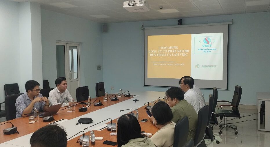 BUỔI THĂM VÀ TRAO ĐỔI HỢP TÁC  GIỮA CÔNG TY CỔ PHẦN SATORI HOLDING – MỘT THÀNH VIÊN TẬP ĐOÀN HIMLAM VÀ VIỆN CÔNG NGHỆ TIÊN TIẾN